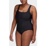 Schwarze Sportliche adidas Performance Damenschwimmanzüge & Damensportbadeanzüge aus Polyamid ohne Bügel Größe 3 XL 