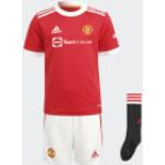 adidas Performance Manchester United Minikit Home 2021/2022 Kleinkinder rot / weiß 92