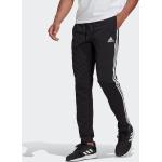 Adidas Sportswear Sporthose »essentials Single Jersey Tapered Open Hem 3-Streifen Hose«, Schwarz, Black/white