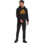 Adidas Performance Trainingsanzug »aeroready Essentials Kangaroo Pocket Big Logo«, Schwarz, Black/yellow