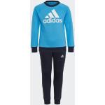 Adidas Performance Trainingsanzug »essentials Logo French Terry Jogginganzug«, Blau, Pulblu/white