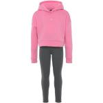 adidas Sportswear Trainingsanzug »HOODED FLEECE« (2-tlg), rosa, BLIPNK