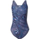 Marineblaue adidas Graphic Damenbadeanzüge aus Polyamid Größe S für den für den Winter 