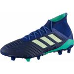 Blaue adidas Predator 18 Nockenschuhe für Herren Größe 42,5 