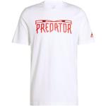 Weiße adidas Predator T-Shirts aus Jersey für Herren Größe 3 XL 