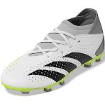 adidas Predator Accuracy.3 Firm Ground Boots Fußballschuhe (Fester Untergrund), FTWR White/core Black/Lucid Lemon, 28 EU
