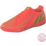 Orange adidas Predator Hallenfußballschuhe aus Mesh für Herren Größe 42,5 