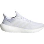 Weiße adidas Pure Boost Herrenlaufschuhe in Normalweite Größe 46,5 