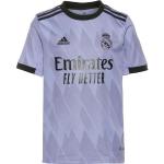 Lila Atmungsaktive adidas Real Madrid Real Madrid Trikots für Kinder - Auswärts 2022/23 