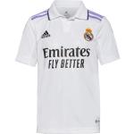 Weiße Atmungsaktive adidas Real Madrid Real Madrid Trikots für Kinder - Heim 2022/23 