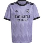adidas Real Madrid Kinder Auswärts Trikot 2022/23 violett