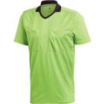 Grüne adidas Referee 12 V-Ausschnitt Schiedsrichter-Trikots für Herren zum Fußballspielen 