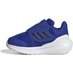 Reduzierte Blaue adidas Runfalcon Low Sneaker aus Leder wasserdicht für Kinder Größe 26 