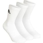 Weiße adidas Runfalcon Herrensportschuhe mit Schnürsenkel in Normalweite aus Textil atmungsaktiv 