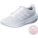 Reduzierte Weiße adidas Runfalcon Joggingschuhe & Runningschuhe aus Mesh für Damen Größe 40 