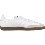 Weiße adidas Samba Herrensneaker & Herrenturnschuhe mit Schnürsenkel Größe 42,5 