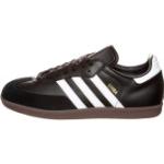 Schwarze adidas Samba Football Schuhe aus Leder Leicht Größe 42 