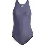 Blaue adidas Damenschwimmanzüge & Damensportbadeanzüge aus Polyamid mit Kreuzträgern Größe S 