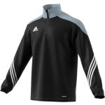 Schwarze Langärmelige adidas Sereno 14 Herrensweatshirts aus Polyester Größe XXL 