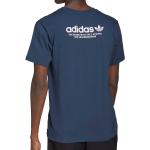 Marineblaue Skater adidas Skateboarding T-Shirts für Herren Größe L 