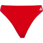 Rote Unifarbene adidas Basic-Slips für Damen Größe M 