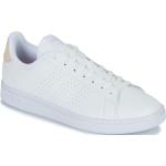 Weiße adidas Advantage Low Sneaker für Damen Größe 38,5 