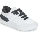 Reduzierte Weiße adidas Court Low Sneaker für Damen Größe 38,5 
