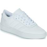 Reduzierte Weiße adidas Court Low Sneaker für Damen Größe 42 