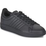 Schwarze adidas Court Low Sneaker für Damen Größe 38,5 