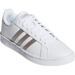 Weiße adidas Performance Damensneaker & Damenturnschuhe in Normalweite aus Leder Größe 38 
