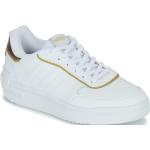 Reduzierte Weiße adidas Postmove Low Sneaker aus Leder für Damen Größe 37,5 