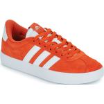 Orange adidas Court Low Sneaker aus Leder für Damen Größe 36 