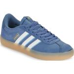 Blaue adidas Court Low Sneaker aus Leder für Herren Größe 44,5 