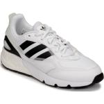 Weiße adidas Boost Low Sneaker für Herren Größe 48 mit Absatzhöhe 3cm bis 5cm 