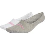 Pinke adidas Performance Ballerina-Socken ohne Verschluss aus Polyamid für Herren Größe 40 2-teilig 