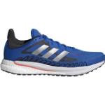 adidas - SolarGlide Laufschuhe Herren football blue silver metallic solar red blau 46 2/3