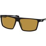 Schwarze adidas Rechteckige Outdoor Sonnenbrillen aus Kunststoff für Herren 