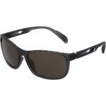 Adidas SP0014 Herren-Sonnenbrille Vollrand Oval Kunststoff-Gestell, grau