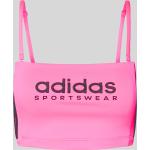 Pinke adidas Sportswear Bralettes aus Polyester für Damen Größe M 