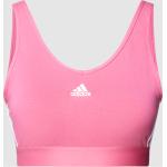 Pinke Unifarbene adidas BHs & Büstenhalter aus Baumwolle für Damen Größe S 