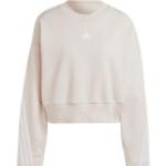 Taupefarbene adidas Damensweatshirts Größe XL für den für den Herbst 