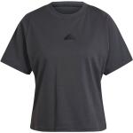 adidas Sportswear Funktionsshirt, Logo-Print, für Damen, schwarz, XS