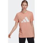 Reduzierte Rosa adidas Sportswear T-Shirts für Damen Größe XS 