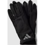 Schwarze Unifarbene adidas Herrenhandschuhe aus Polyester Größe S für den für den Winter 