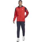 Adidas Sportswear Ribbed Insert Tracksuit (H42016) vivid red/legend ink