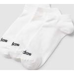 Weiße adidas Sportswear Damensneakersocken & Damenfüßlinge Größe XS 3-teilig 