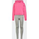 adidas Sportswear Trainingsanzug »HOODED FLEECE« (2-tlg), rosa, PREFUC