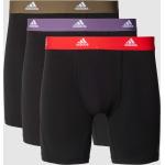Schwarze adidas Sportswear Herrenboxershorts aus Baumwolle Größe M 2-teilig 