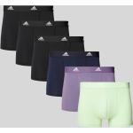 Mintgrüne Unifarbene adidas Sportswear Herrenunterhosen aus Baumwolle Größe M 6-teilig 
