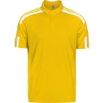 Gelbe adidas Squadra Kinderpoloshirts & Kinderpolohemden 